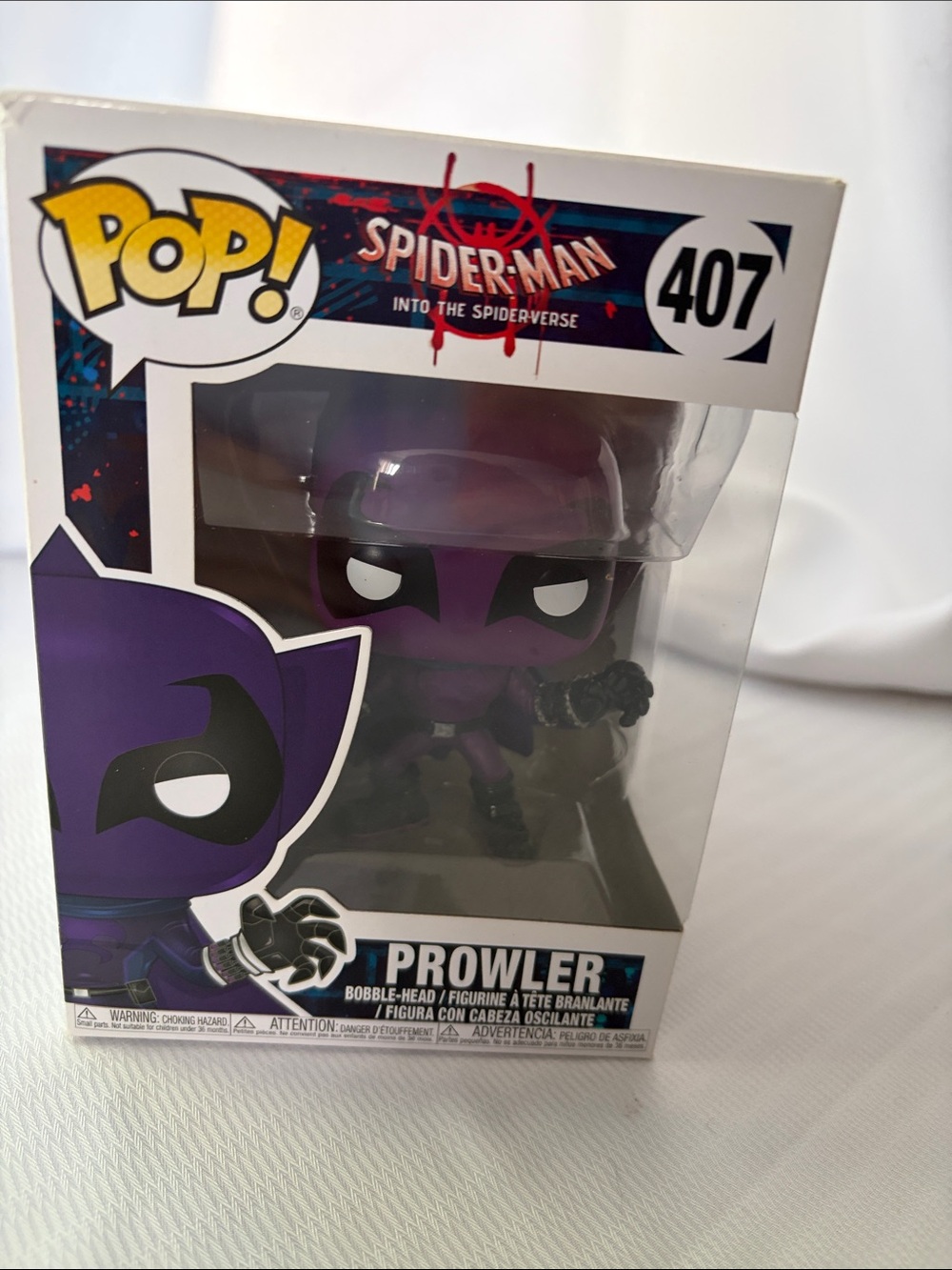 Funko POP! Prowler (Spider-Man: Into the Spider-Verse) - Purple & Black